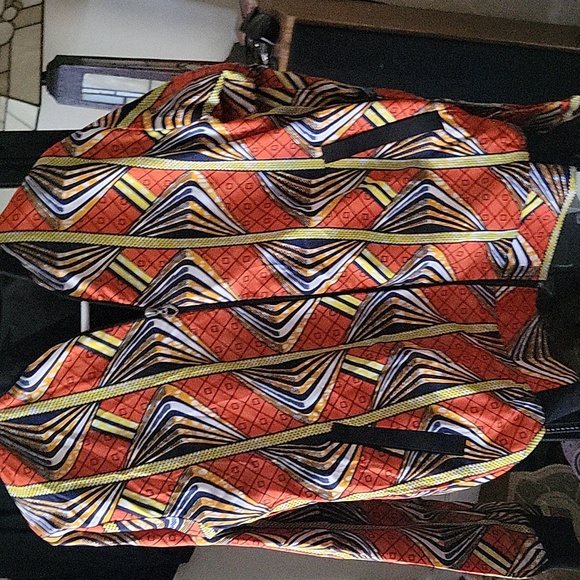 African print Bomber Jacket. - Picture 1 of 7
